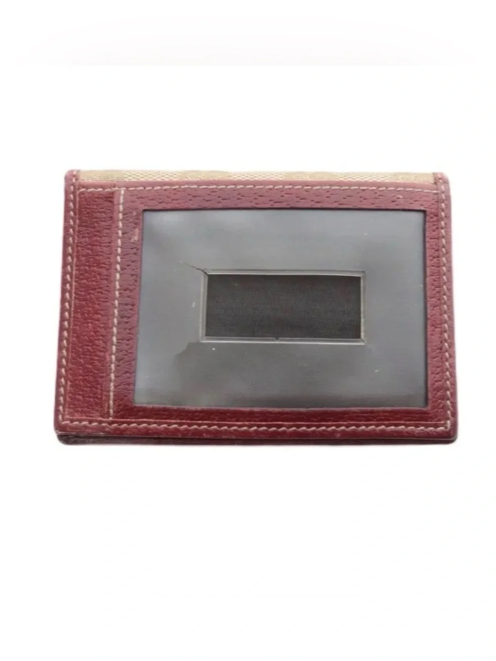 Gucci Princy Sherry GG Canvas card case / wallet